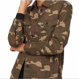 Women's Military Camo Utility Jacket -NEW